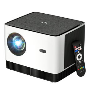 KTC P10 �X�}�[�g�v���W�F�N�^�[ Netflix�������C�Z���X���f�� Dolby Audio���� �l�C�e�B�u1080P 600ANSI Wi-Fi/Bluetooth�Ή� �f���A���X�s�[�J�[���� �����œ_/������`�␳ �z�[���V�A�^�[�v���W�F�N�^