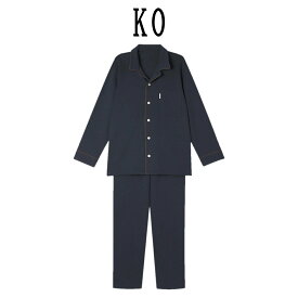 【SALE20％OFF】ワコール wacoal 睡眠科学 メンズ パジャマ YGW451 あったか 甘撚り やわらか 長袖 長ズボン ルームウェア M・Lサイズ 綿100%