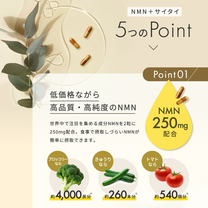 楽天市場】【7/5限定20％OFFクーポン&P2倍】【フラコラ公式】 NMN+ 