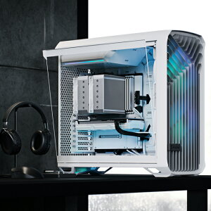 �y�労�Ӎ�P10�{12��19��20:00�`�zFractal Design Torrent White RGB TG Clear Tint �t���^���[�^PC�P�[�X �z���C�gFD-C-TOR1A-07