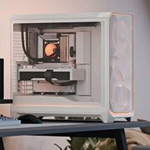 �y�労�Ӎ�P10�{12��19��20:00�`�zFractal Design Meshify 3 XL Ambience Pro RGB White TG Clear Tint �t���^���[�^PC�P�[�X �N���A�e�B���g �����K���X�p�l�� �z���C�gFD-C-MES3X-05