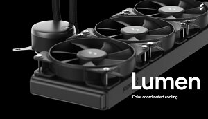Fractal Design Lumen S28 v2 280mm���W�G�[�^�[���� ����CPU�N�[���[ �|���v�w�b�h RGB�Ή����f��FD-W-L1-S2811
