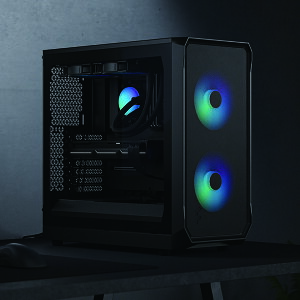 Fractal Design �~�h���^���[�^PC�P�[�X Focus 2 RGB Black TG Clear Tint FD-C-TOR1A-01