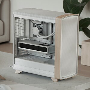 Fractal Design Summit Chalk White TG Clear Tint PC�P�[�X FD-C-SUM1A-02 �~�h���^���[�^ �z���C�g