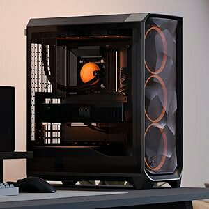 Fractal Design Meshify 3 Black RGB TG Light Tint �~�h���^���[�^PC�P�[�X ���C�g�e�B���g �����K���X�p�l�� �u���b�NFD-C-MES3A-06