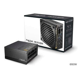 Fractal Design ION SFX 650G 650W フルモジュラータイプ電源ユニットFD-PSU-ION-SFX-650G-BK