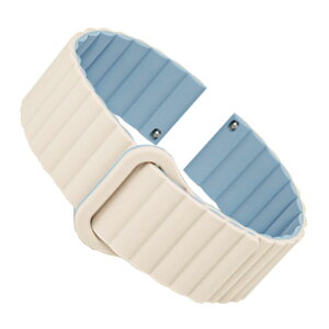 マグネット式 シリコン 時計バンド 防水対応 スマートウォッチ用 交換ベルト Galaxy Watch4/5/6 20mm 22mm 2サイズ 磁石ストラップ 12色 スポーツ ビジネス アウトドア 簡単調整 耐汗 洗える 軽量設計