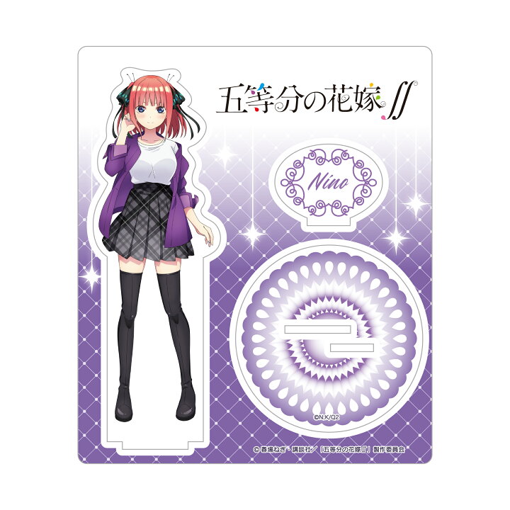 楽天市場】五等分の花嫁∬ アクリルスタンド 一花 ニ乃 三玖 四葉 五月 