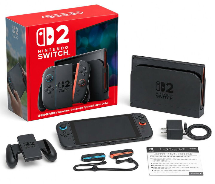 楽天市場】Nintendo Switch 2 本体 新品 未使用 日本語 国内専用モデル 