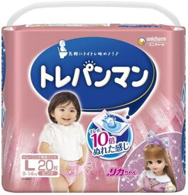 トレパンマン ピンク L20枚 トイレトレーニング用オムツ　ユニ・チャーム