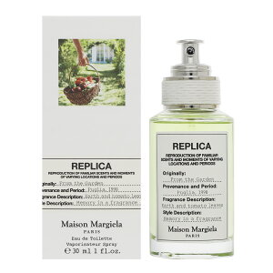 ���]���}���W�F�� ���v���J �t���� �U �K�[�f�� �I�[�h�g���� 30ml Maison Margiela REPLICA From The Garden ET/SP ���j�Z�b�N�X ���� �V�g���X �E�b�f�B�[ �g�}�g���[�t �p�`���� ���X�N �t�����X�� ���K