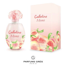 パルファム グレ カボティーヌ モモ オードトワレ 50mL PARFUMS GRES Cabotine MOMO もも ピーチ peach 香水 フレグランス 女性 レディース EDT フランス製 ＜ もぎたてジューシーな桃の香り ＞