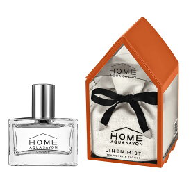 【50％OFFアウトレットSALE】ホーム アクア シャボン　リネンミスト 50mL 美容 コスメ 香水 フレグランス ルームフレグランス 芳香剤 インテリア 部屋 天然香料 いい香り 人気 香りAQUA SAVON ＜ティーハニー＆フラワーの香り グリーンティー＆ムスクの香り ＞