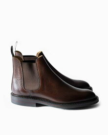 クロケット＆ジョーンズ【Crockett&Jones】CHELSEA12（ダークブラウン）チェルシー12　スコッチカントリーグレイン　ダイナイトソール　チェルシーブーツ　牛革　メンズ