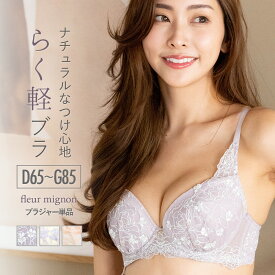 fleur mignon　～ フルールミニョン ～　ブラジャー フラン レディース 下着 ブラジャー 単品 ブラ ブラジャー 大きいサイズ グラマーサイズ 大きいサイズ