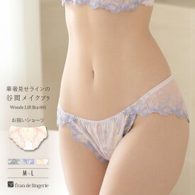 ショーツ レース レースショーツ レディース レースパンツ 単品 パンツ 女性 下着 春夏 ランジェリー かわいい セクシー レディースショーツ wf001x242d ワンダーリフトブラ001 バックレース