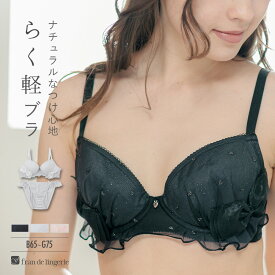 ブラジャー ショーツ セット 下着 レディース ブラジャーセット ブラセット 女性 上下セット セクシー かわいい インナーセット 谷間 育乳 脇肉 盛れる フランデランジェリー nd005p256c ナチュラルデイリーブラ005 ペアブラジャー（ワイヤー有り）