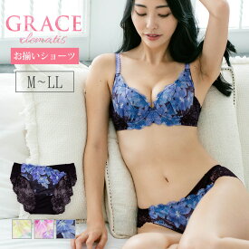 GRACE Clematis　～ グレース クレマチス ～ バックレースショーツ フラン レディース 下着 ショーツ 単品 ノーマル ショーツ 上品 エレガント 後ろ