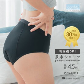 ＼名古屋市立大学病院 監修／ 吸水ショーツ サニタリーショーツ コンフィッツ ヘビー 肌にやさしい レディース 安心 快適 吸水 吸収 綿 生理用 パンツ ナイト 多い日 漏れない 送料無料 夜