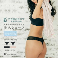 ＼夏SALE！CPN利用で20％OFF／ 吸水ショーツ Tバック タンガ サニタリーショーツ 名古屋市立大学病院監修…