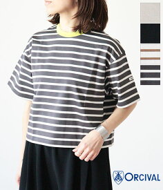 [ORCIVAL] オーチバル オーシバル　MERCERIZED JERSEY クルーネック半袖プルオーバー　OR-C0518 MSD