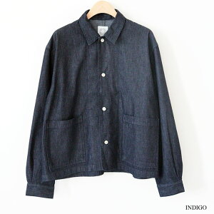 [ORCIVAL]�I�[�`�o���E�I�[�V�o���@6oz DENIM�@�p�b�`�|�P�b�g�V���c�@OR-B0493 DEM