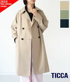 ［TICCA]ティッカ　テントトレンチコート　TBFS-161