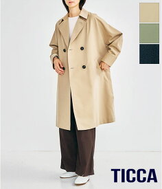 ［TICCA]ティッカ　テントトレンチコート　TBFS-161