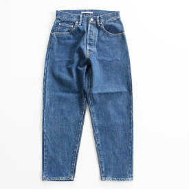 [HATSKI]ハツキ　Loose Tapered Denim -used-(Blue)　ルーズテーパードデニム ユーズド（ブルー）HTK-22001-U