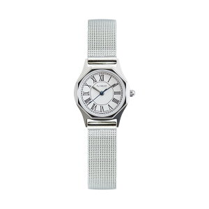 FLANEUR 腕時計 レディース ブランド クオーツ 八角形 防水 金属ベルト シルバー アラビア数字 ローマ数字 ミニ 小さめ 幸運 おしゃれ かわいい 刻印 日本製 誕生日 母の日 プレゼント お祝い