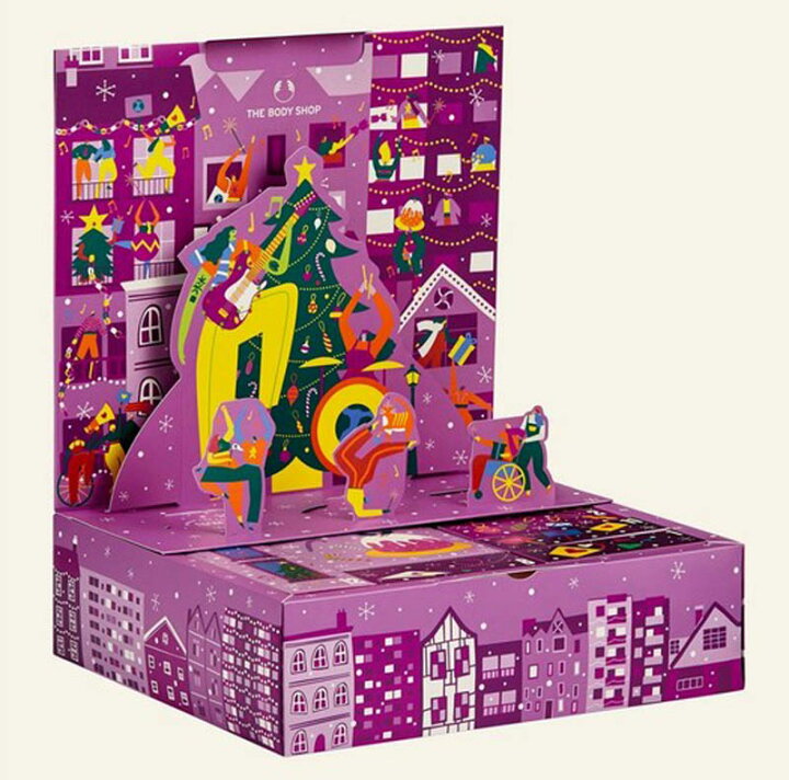 楽天市場 21年 ザボディショップ The Body Shop クリスマス アドベントカレンダー ジョイ Advent Calendar フランス より直送 送料無料 海外通販 France Cosme World