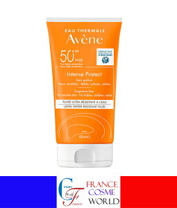 Axk CeX veNg SPF50+ 150ml Ă~ COʔ  tX蒼 AVENE INTENSE PROTECT SPF50+ FLUIDE ULTRA RESISTANCE A L4'EAU 150ml