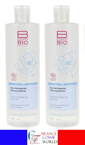�y���K�i�z�r�[�R���o�C�I BcomBIO �N�����W���O�E�H�[�^�[ 400mL 2�{�Z�b�g ���C�N���Ƃ�EAU NETTOYANTE DEMAQUILLANTE 400mL �C�O�ʔ� ��������