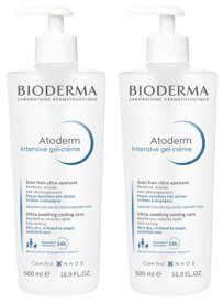ビオデルマ BIODERMA アトデルム インテンシブ ジェル クリーム 500ml 2本セット 敏感肌 乾燥肌 海外通販 送料無料