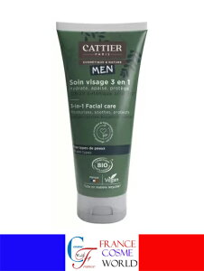 yKizJeBG CATTIER jp tFCV g[gg 50mL I[XL ێ  COi  tX蒼MEN SOIN VISAGE 3 EN 1 50mL