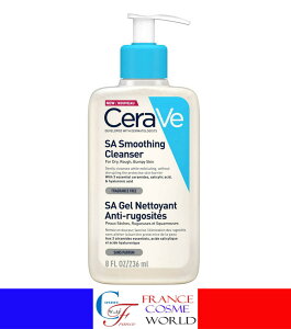 �y���K�i�z�Z�����B CeraVe SA �X���[�W���O �N�����U�[ 236mL �t�F�C�X �{�f�B ��� �{�f�C�\�[�v �N�����W���O�W�F�� �V�����[ �����C �q���� �g���u���� ��炬�� ��炬 �ێ� ���� ���邨�� 