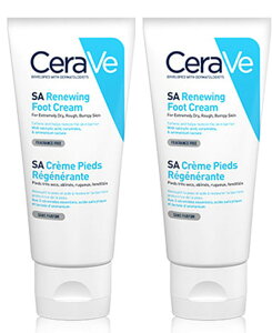 �y���K�i�z�Z�����B CeraVe SA �t�b�g�N���[�� 88mL 2�Z�b�g RENEWING FOOT CREAM �t�����X��蒼�� ��������