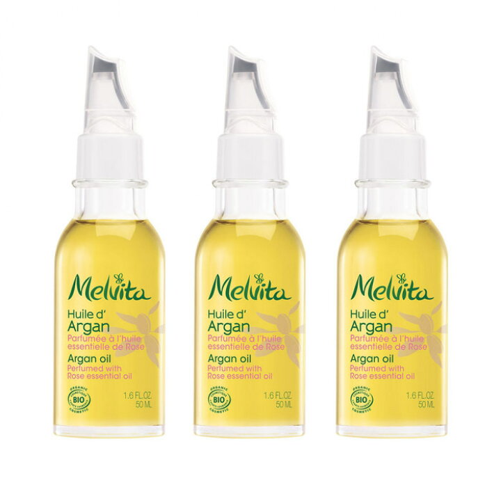 楽天市場】メルヴィータ MELVITA アルガンオイル ローズの香り 50mL 3 