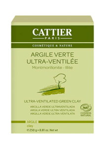�y���K�i�z���� �ێ��΍� �J�e�B�G CATTIER �O���[���N���C 250g �I�C���[�� ������ ���������� ���z �C�O�����i ��������ARGILE VERTE SURFINE 250g