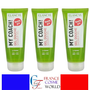 yKizGV ELANCYL }CR[` V[WF 200mL 3{Zbg {fBC {fBVGbg אg ZCg R[Q COʔ MY COACH! GEL DOUCHE 200ml