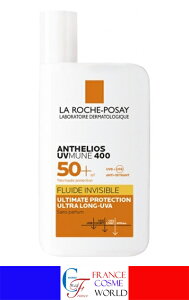 �����b�V���|�[ �A���e���I�X UVmune 400 �t���C�h �C���r�W�u�� SPF50 50mL ���Ă��~�� UVA UVB ���O�� ���o���� �A�E�g�h�A �C �v�[�� �L�����v �t�����X�����i �������� LA ROCHE POSAY ANTHELIOS UVMUNE 400 