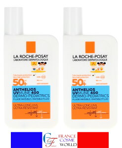 bV|[ AeIX LbY UVMUN 400 tChCrWu SPF50 50mL 2Zbg  qǂp LbY Ă~ UVA UVB tX蒼 LA ROCHE POSAY ANTHELIOS DERMO PEDIATRICS FLU