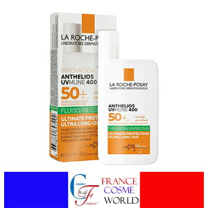 �����b�V���|�[ �A���e���I�X UVMUNE 400 �t���C�h �I�C���R���g���[�� SPF50+ 50mL ���Ă��~�� ���O���P�A �t�����X ��������LA ROCHE POSAY ANTHELIOS UVMUNE 400 FLUIDE OIL CONTROL TOUCHER SEC SPF50 50mL