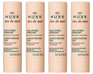 �y���K�i�z2022�N�x�� �j���N�X NUXE ���[�u�h�~�G�� ���b�v ���C�X�`�����C�W���O �X�e�B�b�N 4g 4�{�Z�b�g �C�O�ʔ� ��������REVE DE MIEL STICK LEVRES HYDRATANT