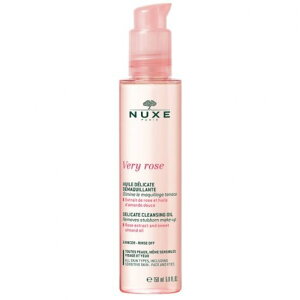 �y���K�i�z�j���N�X NUXE ���F���B ���[�Y �N�����W���O�I�C�� 150ml �I�[���X�L���^�C�v ���ϗ��Ƃ� �t�����X��蒼���i ��������VERY ROSE HUILE DELICATE DEMAQUILLANTE 150ML