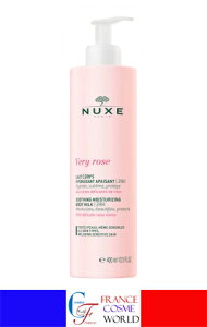 �y���K�i�z�j���N�X ���F���B ���[�Y �{�f�B���[�V���� 400mL �{�f�B�~���N �V�A�o�^�[ �C�O�ʔ� ��������NUX VERY ROSE LAIT CORPS HYDRATNAT APAISANT 400mL