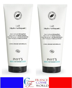 yKiztBbc PHYT'S  Ch lg 200ml 2Zbg GCWOPA X NWO~N COʔ  tX蒼LAIT HYDRO NETTOYANT 200mL 2pcs