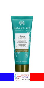 【正規品】サノフロール SANOFLORE マスクマグニフィカ 75mL クレンジングムース 油脂トラブル ゆらぎ肌 黒ずみ メルヴィータ 年齢肌 エイジングケア 海外通販 送料無料MASQUE MAGNIFICA 75ml