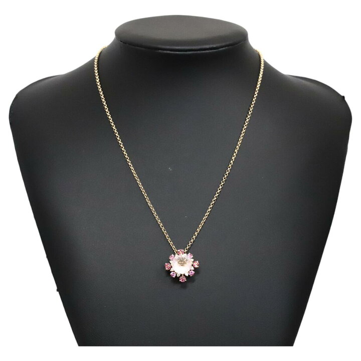 楽天市場】タサキ ローズクォーツ ネックレス D0.13ct K18 