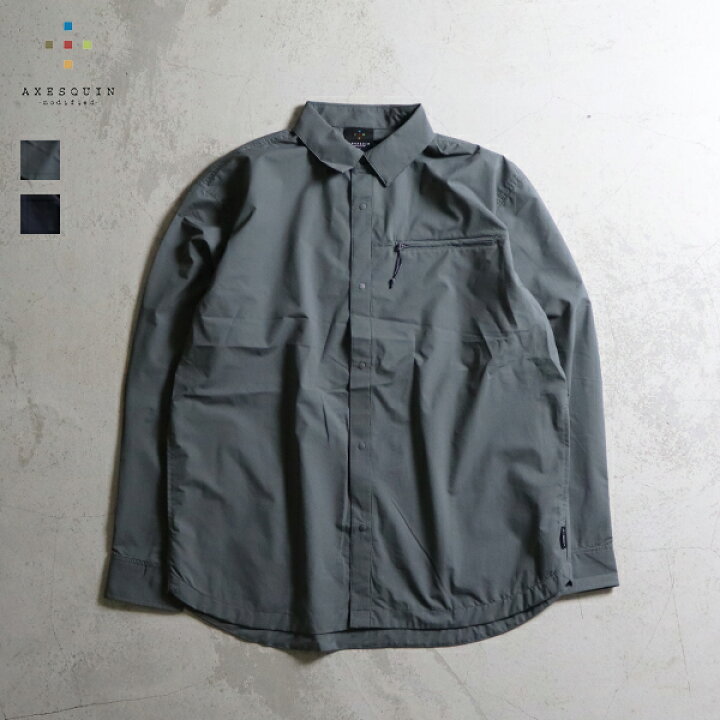 楽天市場】30%OFF / AXESQUIN MODIFIED / HELIUM L/S SHIRTS ヘリウム 